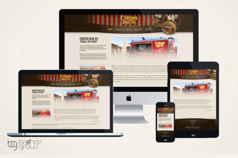 Crepes DejaVu website